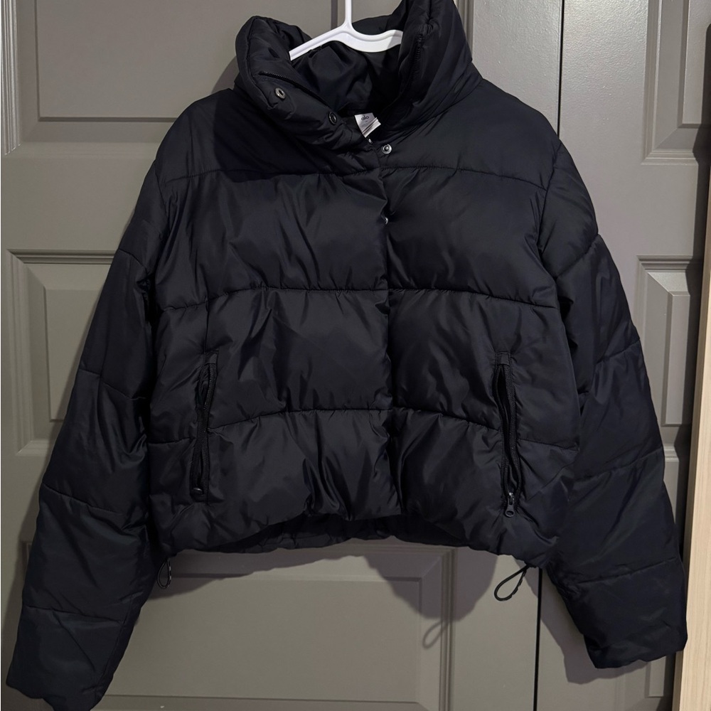 ALO Yoga Black Puffer Jacket